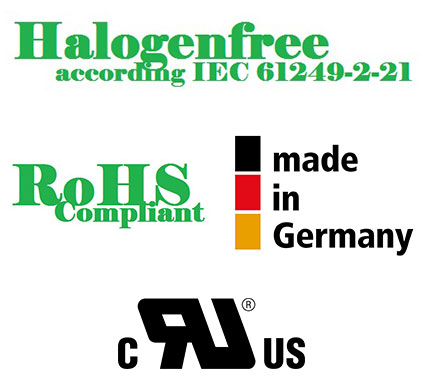Technical datas logos